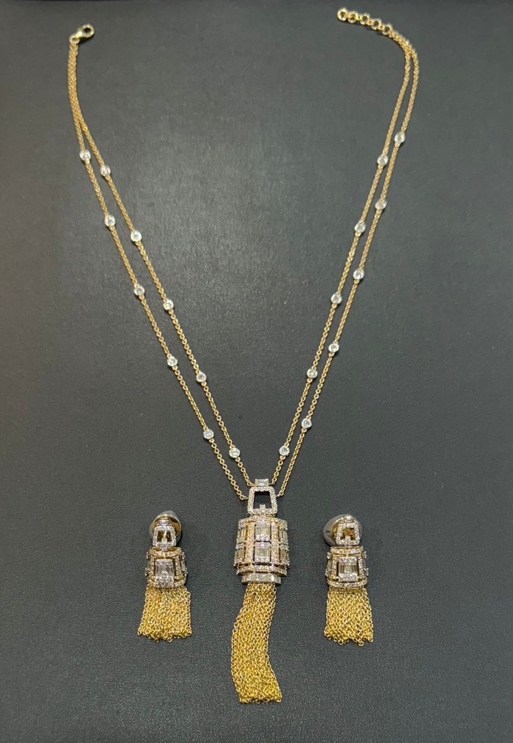Le Lariat diamond tassel