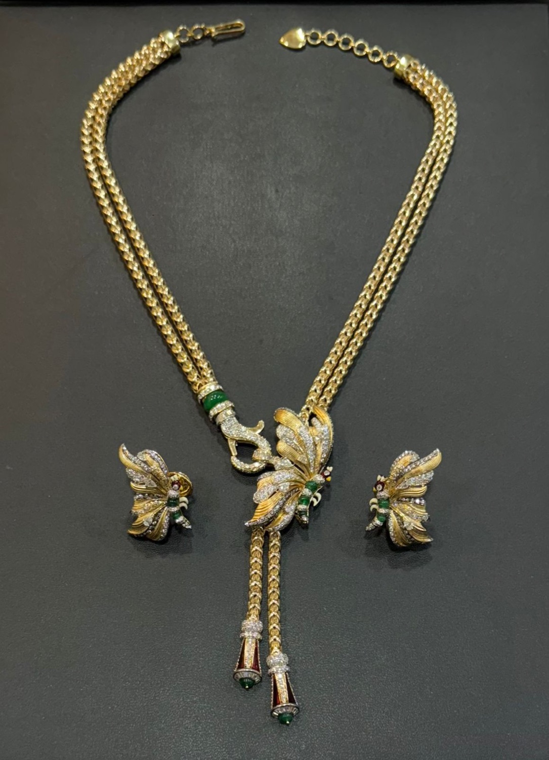 Sensuel signature bird-motif lariat